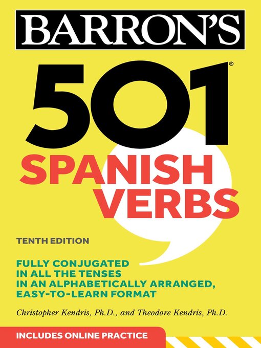 Cover image for 501 Spanish Verbs